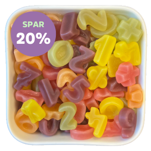 -20% Fruity Numbers