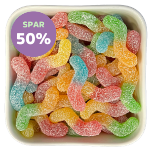 -50% Sour Glow Worms