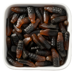 Cola Lakrids Flasker