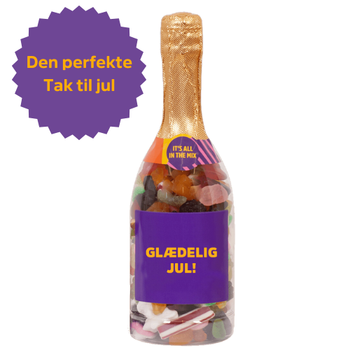 Champagneflasker med Slikmix