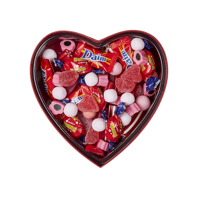 Hjerteæske med Kærligheds Mix