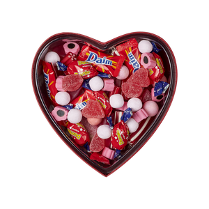 Hjerteæske med Kærligheds Mix