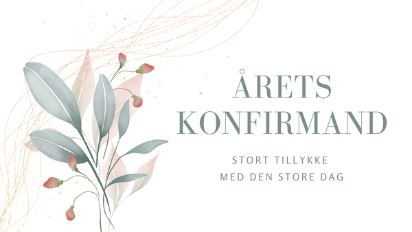 Personlige kort til konfirmation & nonfirmation 💌 3