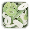 Æble Ringe fra Trolli – Vingummiringe med skumbund og sukkerdrys i Bland Selv Slik fra SlikEkspressen.
