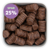 Chocolate Crisp fra Panda – mælkechokolade med sprød toffee-fyld, perfekt i slikposen fra SlikEkspressen. På tilbud lige nu. Spar 25%.
