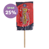 Dumle Slikkepinde fra Fazer – klassisk karamelslik med chokolade i Bland Selv Slik. Spar 25% hos Slikkspressen. 