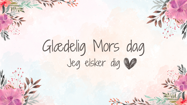 Personlige kort til mors dag 💜 2