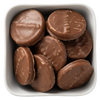 Happy Chocolate fra Franssons Konfektyr – slik med karamel- og chokoladesmag i Bland Selv Slik fra SlikEkspressen.