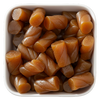 Karamel Skruer fra Scandi Candy i Bland Selv Slik – snoede vingummier med karamelsmag.