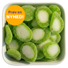 Kiwi Slice fra Vidal – grønne og hvide vingummiskiver med kiwismag og sukkerdrys. Nyhed i Bland Selv Slik hos SlikEkspressen.