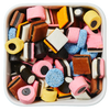 Lagerman Konfekt fra Malaco i Bland Selv Slik – farverig lakridskonfekt med variation.