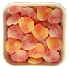 Peaches Melba fra Haribo – Frugtige vingummier med fersken- og hindbærsmag fra SlikEkspressen.