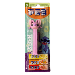 PEZ Stitch Angel fra Cloetta – dispenser med Stitch-figuren Angel og PEZ pastiller med frugtsmag.