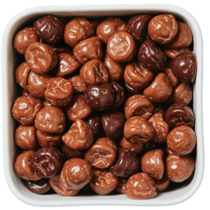 Polly fra Cloetta – chokoladeovertrukne skumbidder med smag af arak, karamel, vanilje og chokolade i Bland Selv Slik hos SlikEkspressen. 