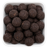 Romkugler fra Scan Choco – bløde romkugler med Jamaica-rom og mørke chokoladekrymmel.