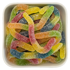 Sour Neon Worms