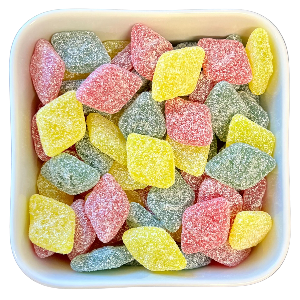 Syrlige Frugt Diamanter