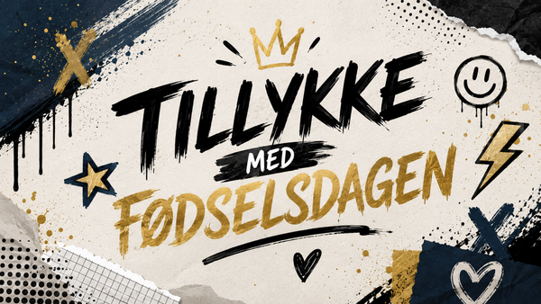 Kort til både store og små fødselsdage 💌 2