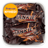 Yankie Mini fra Toms – individuelt indpakket mælkechokolade med karamel og kakaoskum i Bland Selv Slik. Nyhed hos SlikEkspressen.