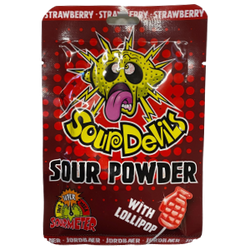 Jordbær Lolly