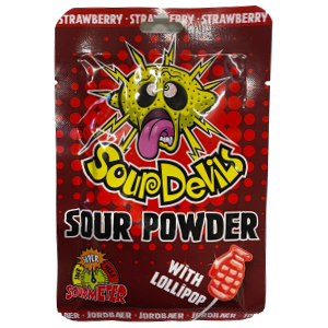 Jordbær Lolly