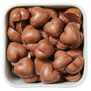 Chokoladehjerter