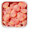 Ferskner fra Haribo – vingummi med sukkerdrys og ferskensmag.