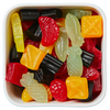 G & B Giants fra Malaco i Bland Selv Slik – store stykker inspireret af Godt & Blandet med lakrids og frugt.