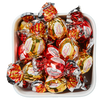 Hasselnød Pralin fra Europa-Konfekt med cremet hasselnøddefyld og chokoladesmag i Bland Selv Slik.