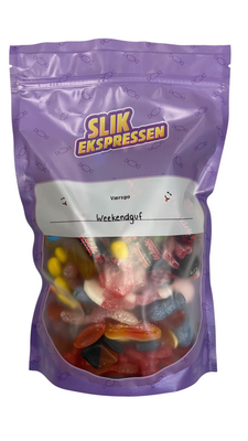 2 kilo blandet slik
