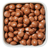 Karamelkugler fra Dals – bløde karamelbidder med mælkechokolade i Bland Selv Slik.