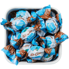 Nöt-Crème Delicato fra Printzells med cremet Delicatoboll-fyld og fast kakaoglasur i Bland Selv Slik.