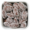 Punch Kegler fra Grahns i Bland Selv Slik – chokoladekegler med punchfyld og sprødt drys.