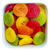 Rotella Fruit fra Haribo – farverige vingummispiraler med frugtsmag. Perfekt i Bland Selv Slik fra SlikEkspressen.