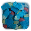 Smølfer fra Haribo – blå vingummifigurer med frugtsmag i Bland Selv Slik hos SlikEkspressen.